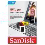SanDisk Ultra Fit USB 3.1 Flash Drive 64GB SDCZ430-G46