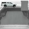 6D Diamond Ute Tub Mat for Mitsubishi Triton Double Cab (MQ-MR) 2015-2023 (with Spray On Liner or No Liner) - Grey