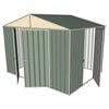 Build-a-Shed 3.0 x 2.3 x 2.3m Double Hinge and Single Sliding Door Shed - Green