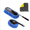 Extendable Wash Brush with Soft Bristles Blue Set 3pcs