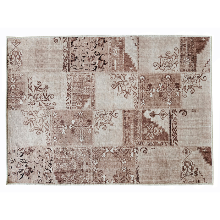 Shakespeare 60x90cm Patchwork Tan Mat