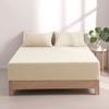 Dreamaker Superfine Washed Microfibre Combo Fitted Sheet Set Natural Queen Bed