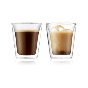 Bodum 0.2 L Transparent Canteen Mug, Double Wall 1 Pcs
