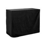 Gravity Gbgrdc Velvet Fitted 100cm Cover For Rapid Desk - Black