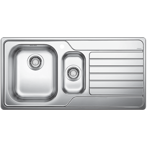 Blanco Stainless Steel 1 1/4 Double Left Hand Bowl Sink