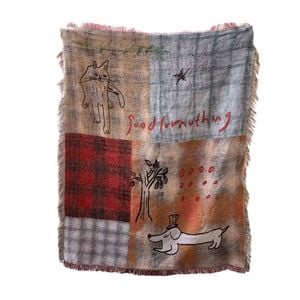 Anycozy Throw Blanket 130x160cm Plaid Style Camping Mat