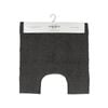 Ardor Toggle 50x50cm Contoured Bath Mat Charcoal