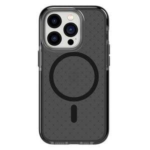 Tech21 Evo Check Magsafe Case (suits Iphone 14 Pro) – Smokey Black