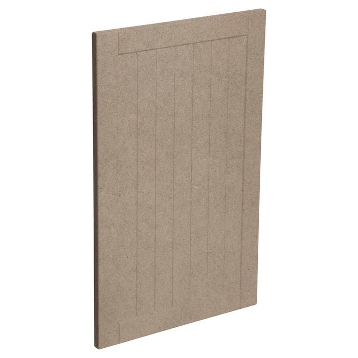 Kaboodle 450mm Raw Board Country Med Cabinet Door