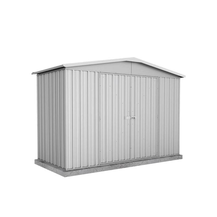 Absco Sheds 3.0 x 1.44 x 2.06m Zincalume Double Door Regent Garden Shed