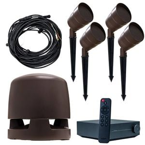 Wiim Outdoor Garden 4.1 Volt Ohm Speaker System