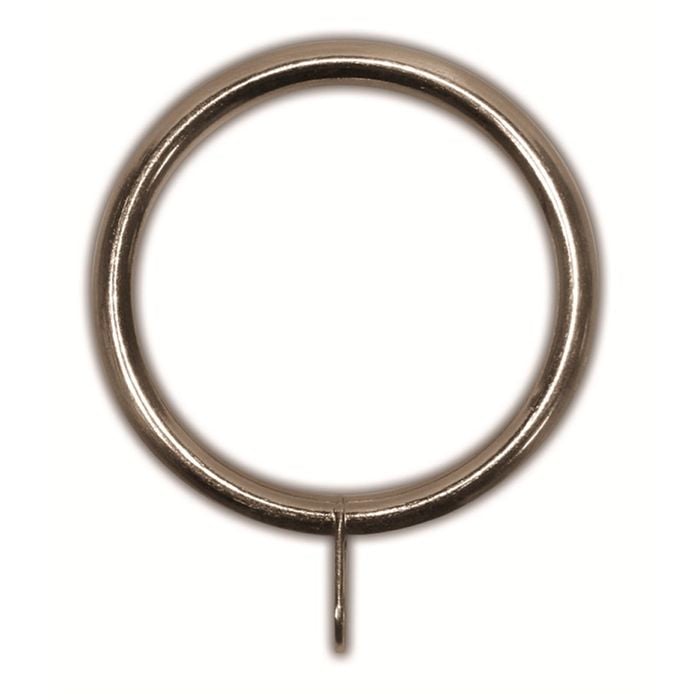 Windoware Curtain Rings 19/22mm Pewter 10pk