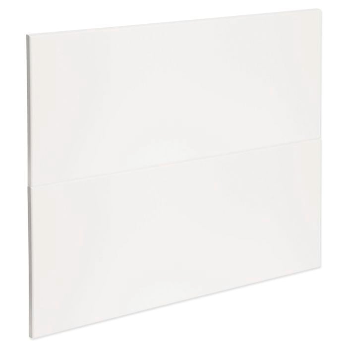 Kaboodle 900mm Gloss White Modern 2 Drawer Panels