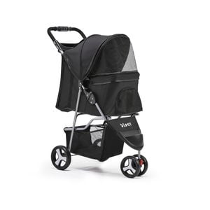 i.Pet Pet Stroller Pram Dog Cat Carrier Travel Pushchair Foldable 3 Wheels Large