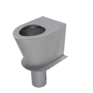 3monkeez Stainless Steel Toilet Pan