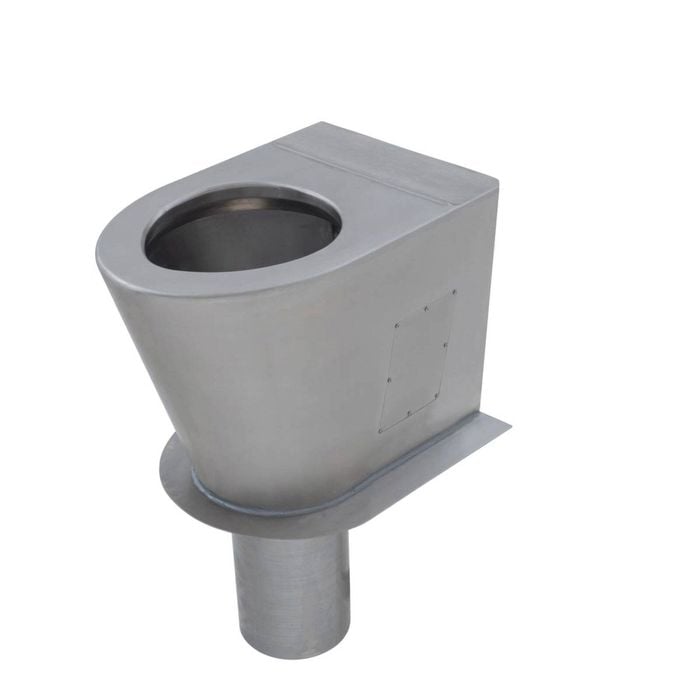 3monkeez Stainless Steel Toilet Pan