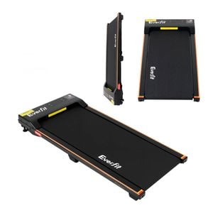 Everfit 3 in 1 Walking Pad Treadmill 12% Incline Under Desk Treadmills for Home With 38cm Belt