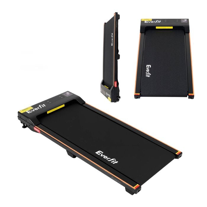 Everfit 3 in 1 Walking Pad Treadmill 12% Incline Under Desk Treadmills for Home With 38cm Belt