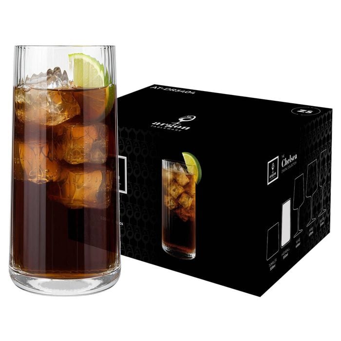 Argon Tableware Chelsea Optic Crystal Highball Glasses - 550ml - Pack Of 48