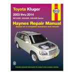 Toyota Kluger Petrol (03-14) Haynes Repair Manual