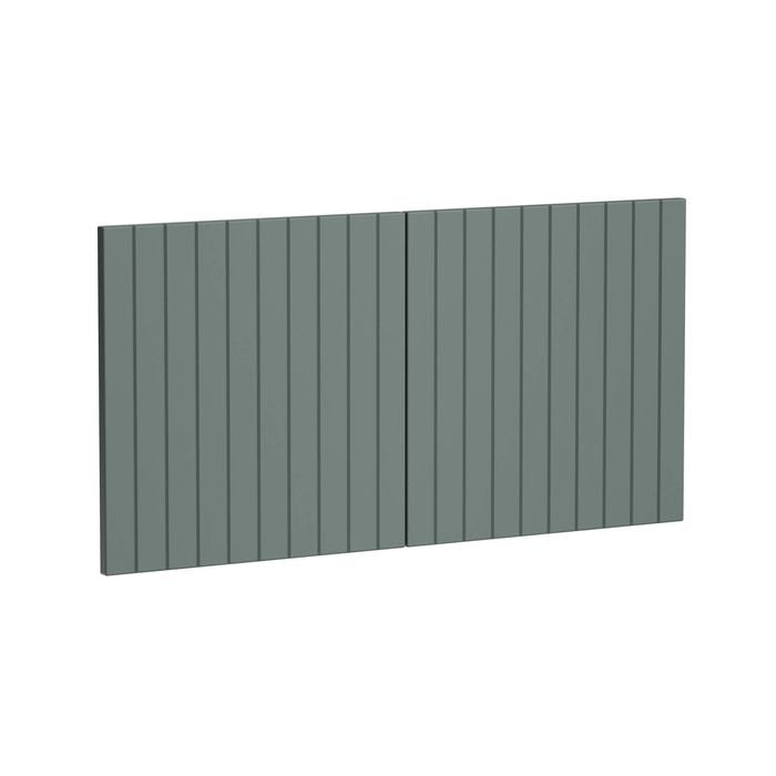 Kaboodle 1000mm Matchamisu V-Groove Fridge Cabinet Doors - 2 Pack