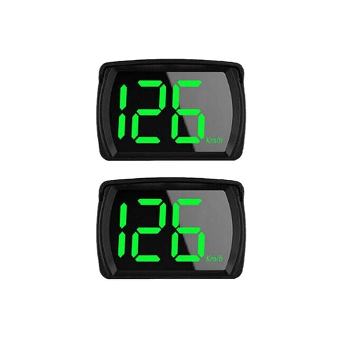 Digitel 2pcs Car Digital Gps Satelite Speedo Speed Kmh Hud Head Up Display Universal Dm
