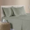 400TC 100% Cotton Sateen Premium Sheet Set 40cm Wall Taupe Queen