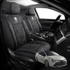Australian Goose Edition Front Seat Covers for Toyota Corolla 2019 - Current (Sedan) - Suede, Universal Fit - Black