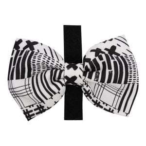 Eco-Pup Themed Dog/Pet Dress Up Costume Bow Tie Monochrome Coloured Pattern