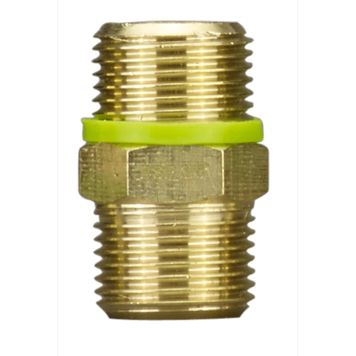 Powerfit Air Tool Accessory 3/8" BSP Male to Male Connection Brass