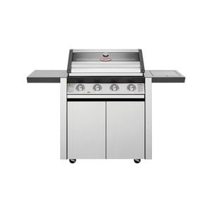 BeefEater 1600 Series 4 Burner Stainless Steel Mobile BBQ