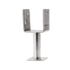 VUEPRO 300 X 90mm Stainless Steel Full Stirrup Post Support - Carton of 6