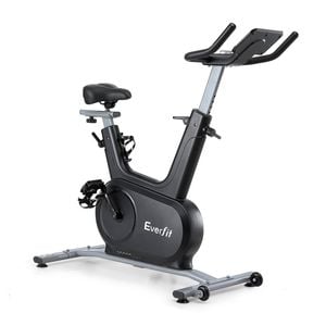 Everfit Exercise Bike Spin Bike Electromagnetic Smart Home Fitness 24-Level Resistance Bluetooth