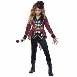 Ringmaster Ringmistress Circus Showgirl Lion Tamer Book Week Girls Costume L