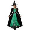 Marvelous Witch Green Fairytale Halloween Book Week Child Girls Costume S