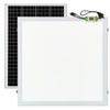 EzyLite 600 x 600mm Square HYBRID SolarLight. Easy DIY Flush Mount Skylight Alternative with Bonus Driver