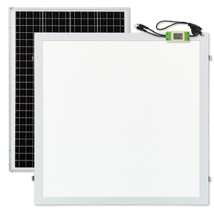 EzyLite 600 x 600mm Square HYBRID SolarLight. Easy DIY Flush Mount Skylight Alternative with Bonus Driver
