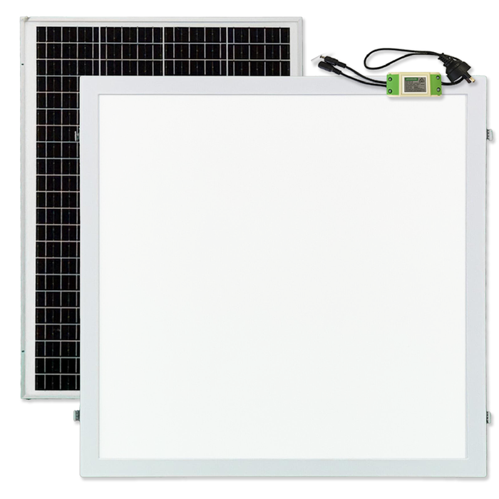 EzyLite 600 x 600mm Square HYBRID SolarLight. Easy DIY Flush Mount Skylight Alternative with Bonus Driver