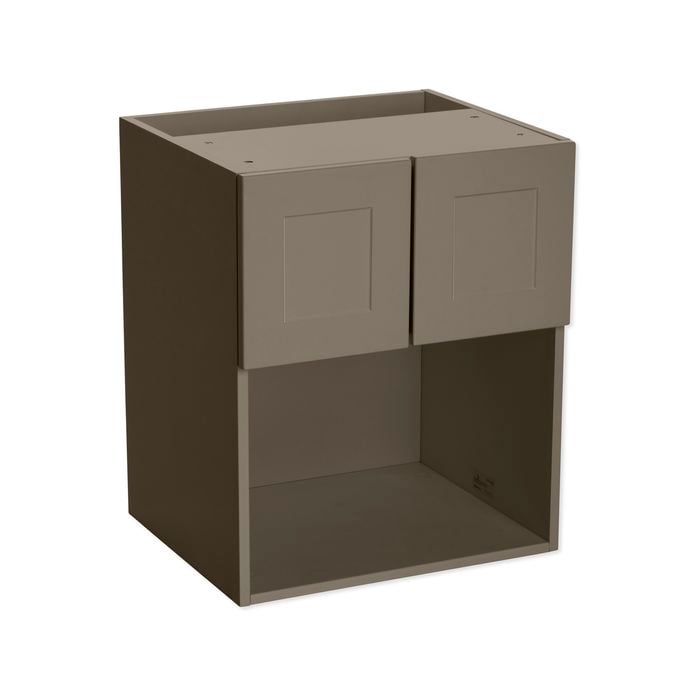 Kaboodle 600mm Olive Grove Alpine Wall Microwave Cabinet