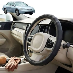 Australian Goose Steering Wheel Cover for Honda Accord 1997 - 2002 Circle Black