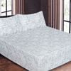 ICF Store Cotton Flannel Combo Fitted Sheet Set Queen Leaves