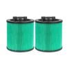 iDeer life 2 Pack DXVC6914 Vacuum Filter Replacement for Dewalt Wet Dry Vac 6-16