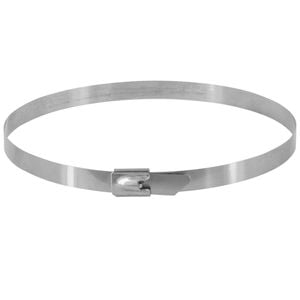 DETA 4.6 x 150mm 316 Grade Stainless Steel Cable Ties - 10 Pack