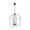 Oriel Lighting Langdon Metal Chandelier Light Black