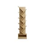 Artiss Display Shelf 9 Shelf Tree Bookshelf Bookcase Storage Wood Pine