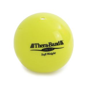 Soft Weights Hand-Held Isotonic Balls for Strength & Rehab - Yellow - 1kg