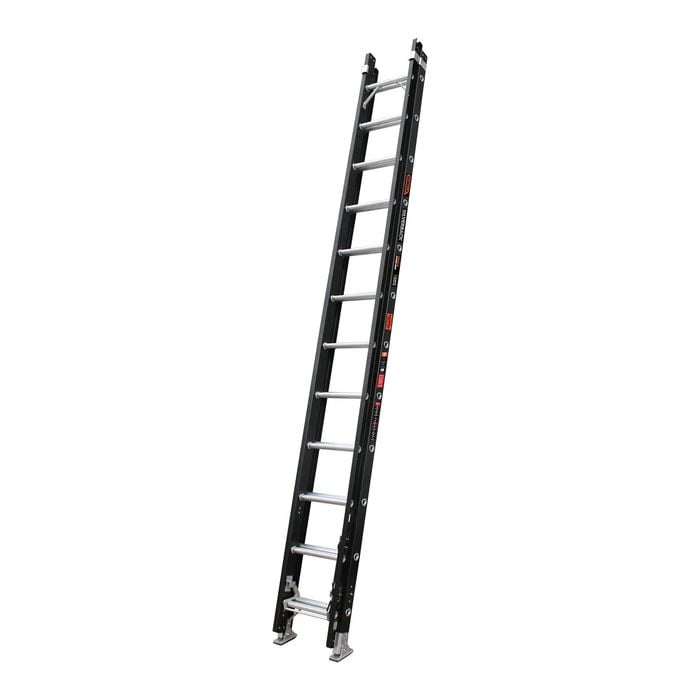 Gorilla 3.7-6.5m Fibreglass Step Extension Ladder Silverback 150kg 
