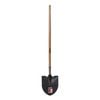 Trojan Round Mouth Shovel Timber Long Handle 