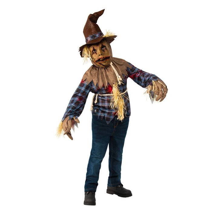 Rubies Scarecrow Boys/Kids Dress Up Halloween Party Costume Scary Outfit Size L