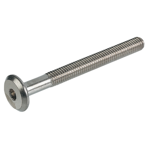 Hafele M6 x 60mm Brass Joint Connector Bolt with T-Nut - 12 Pack